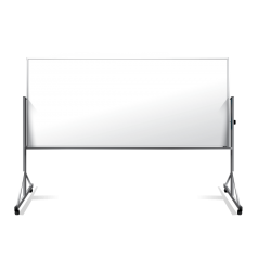 White Board Rolling Stand